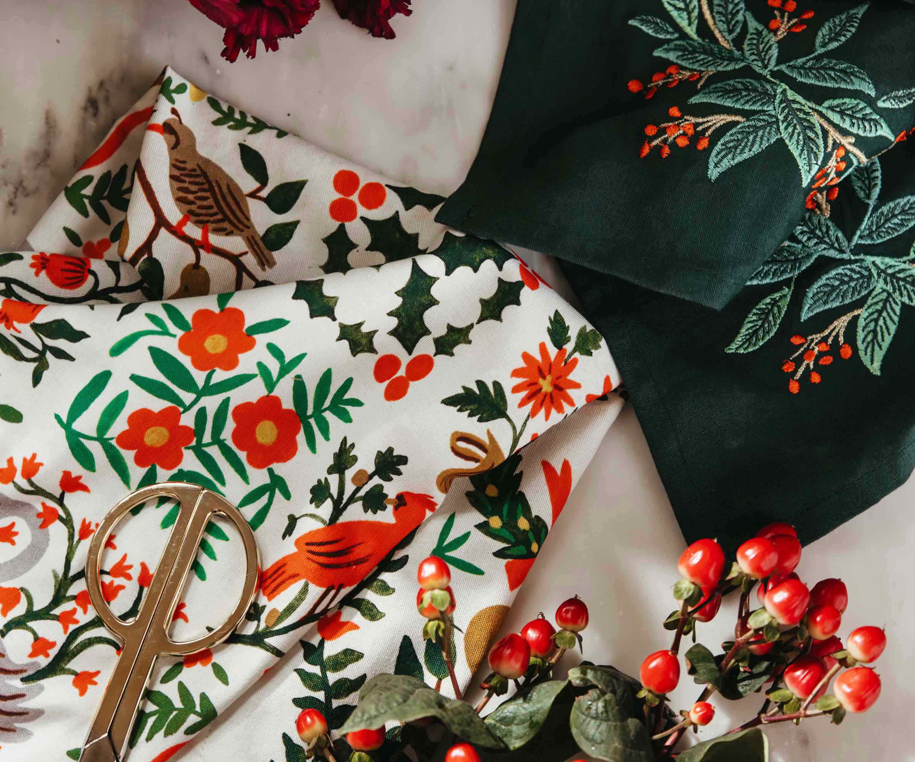 Holiday Tea Towel - Christmastide